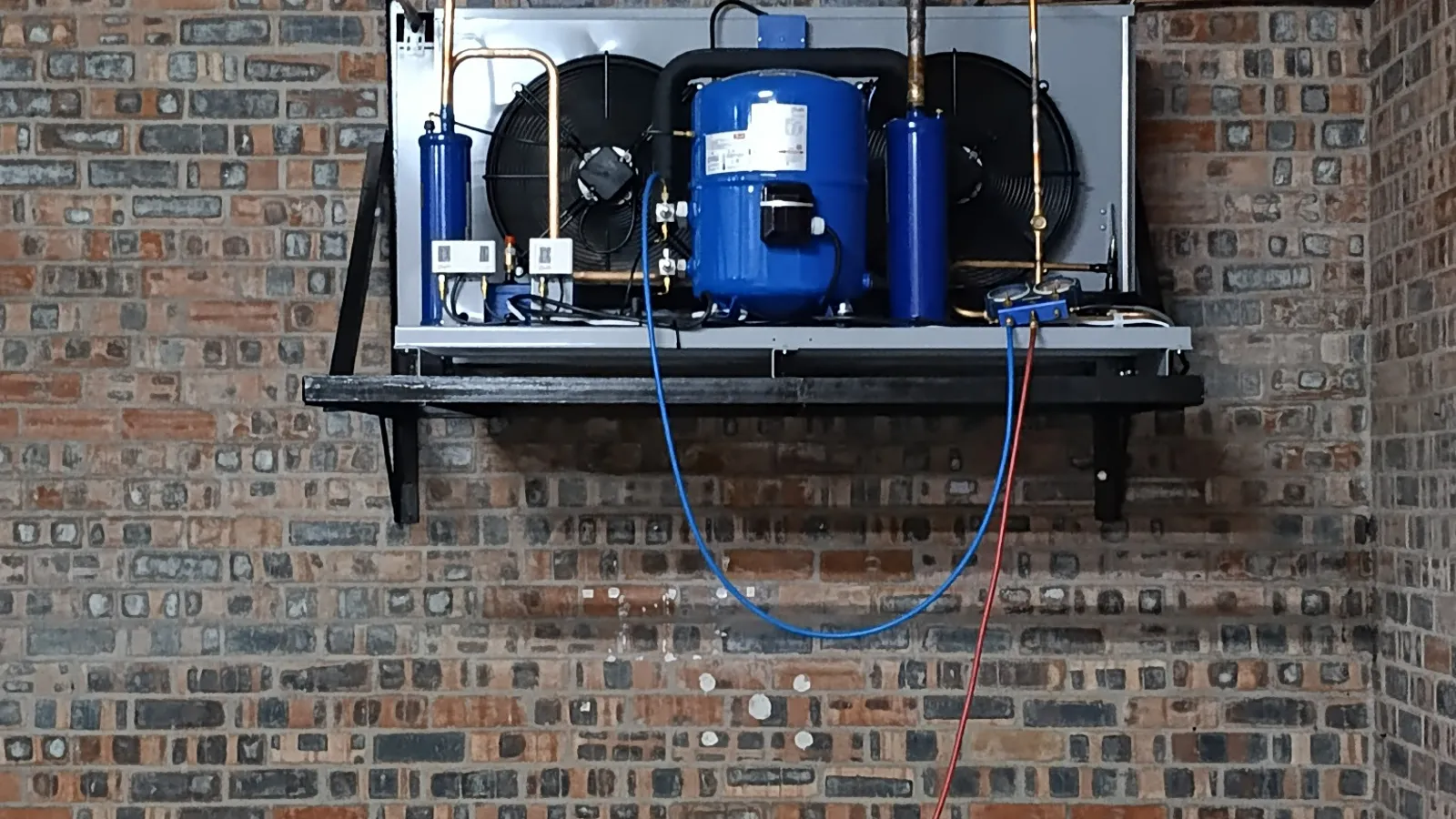 Cold room compressor unit installation and repair for commercial refrigeration system