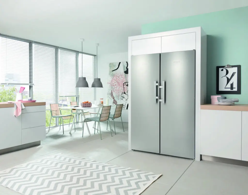 Miele fridge in a modern kitchen